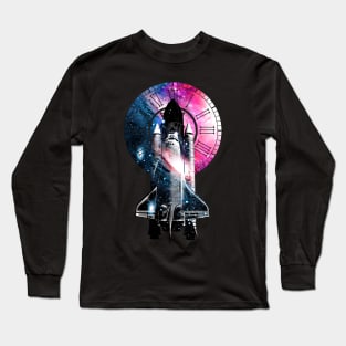 Space Travel Long Sleeve T-Shirt